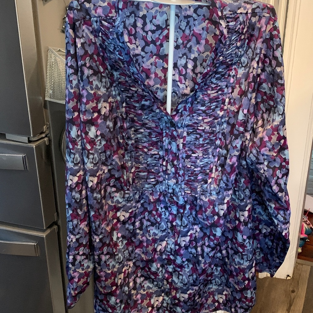 Croft&Barrow Woman colorful blouse/tunic. Worn 2x